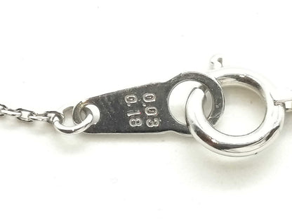PD 0.03ct D 0.18ct Pt850 2.4g Necklace 