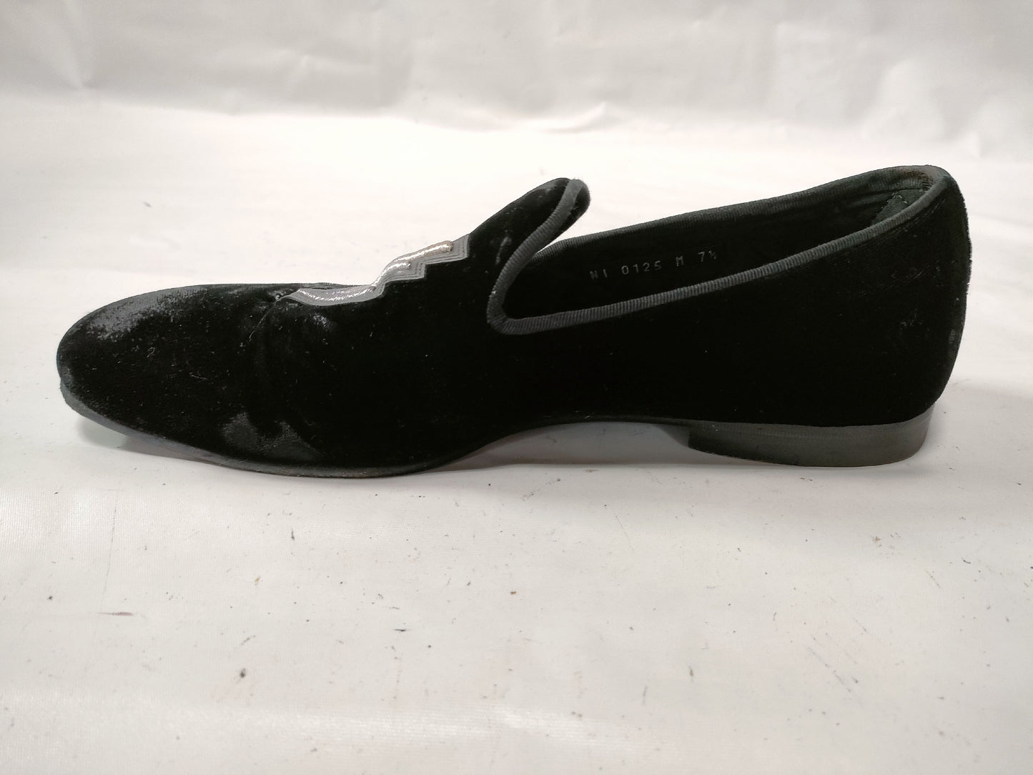 LOUIS VUITTON Triple V Suede Black Loafers