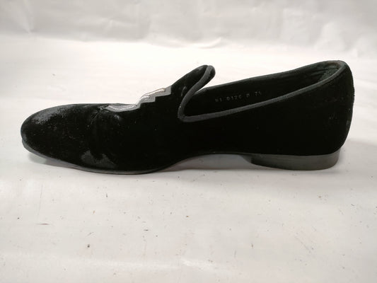 LOUIS VUITTON Triple V Suede Black Loafers