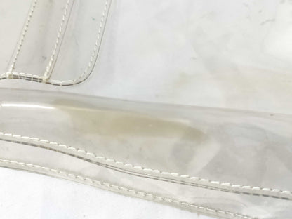 HERMES vinyl bag handbag