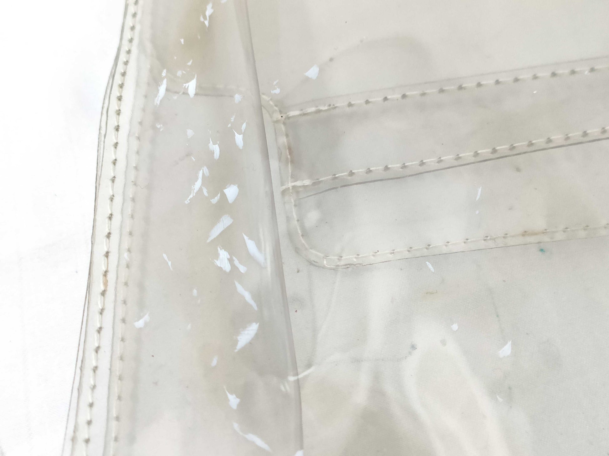 HERMES vinyl bag handbag