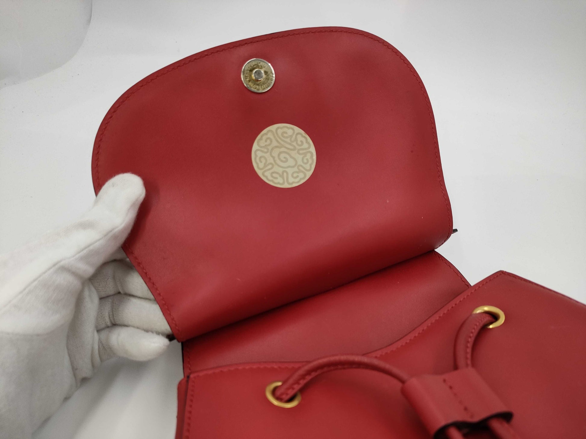 CELINE Leather Backpack
