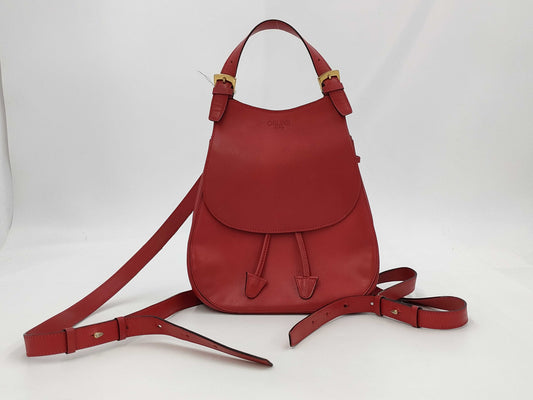CELINE Leather Backpack