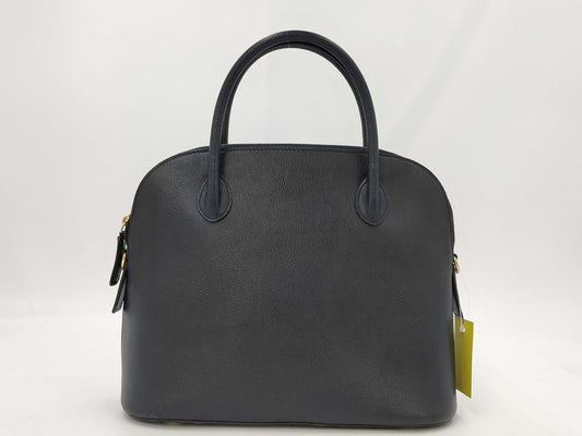 CELINE Leather/2-Way/Tote/Black Handbag