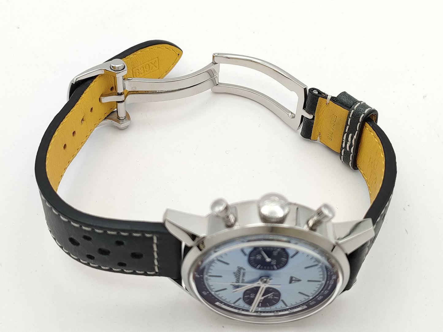 BREITLING Top Time A23311 7329452 Automatic Blue Dial Men's Watch