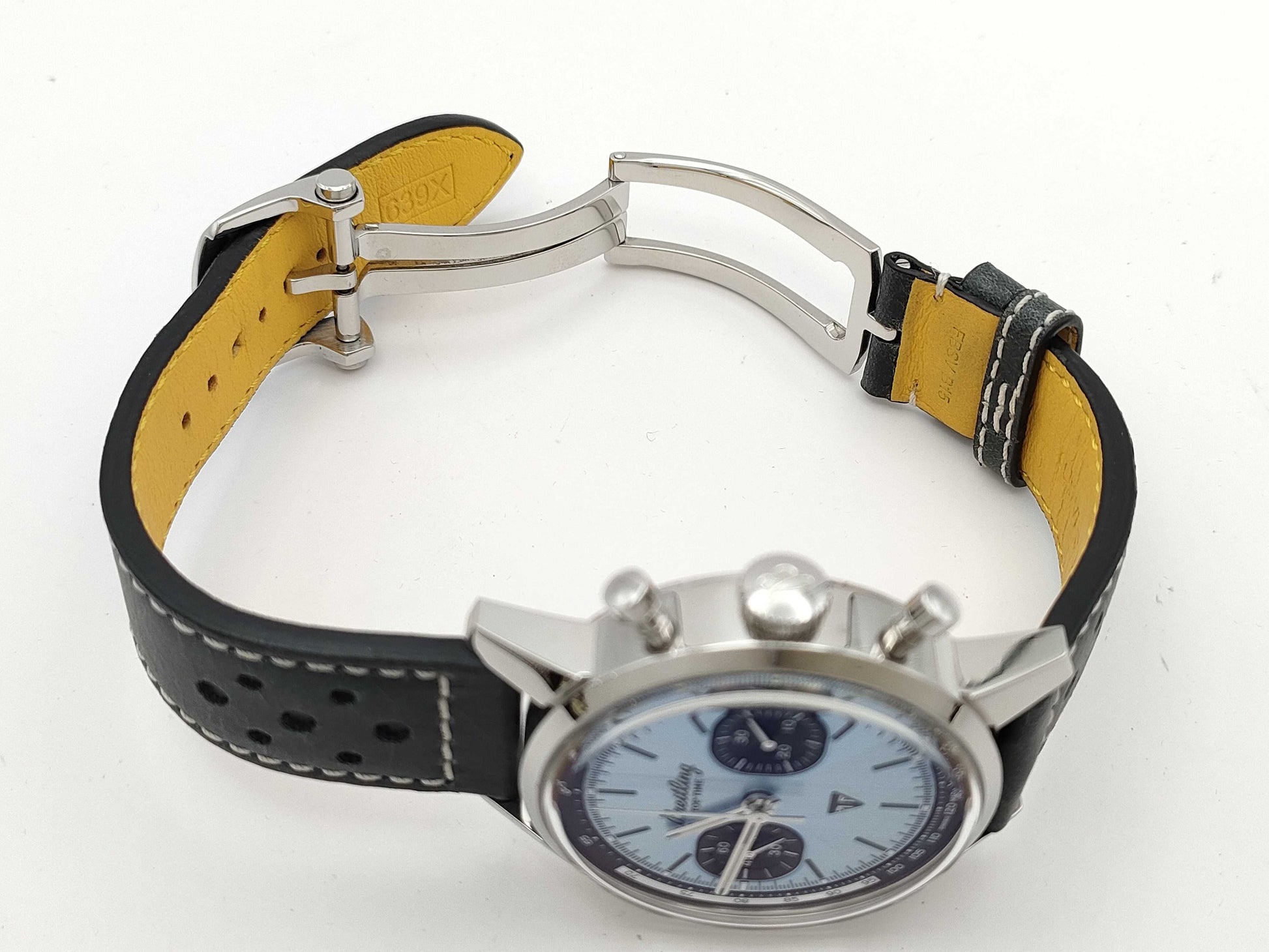 BREITLING Top Time A23311 7329452 Automatic Blue Dial Men's Watch