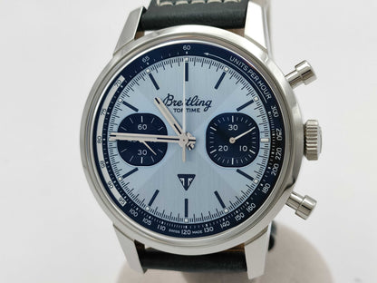 BREITLING Top Time A23311 7329452 Automatic Blue Dial Men's Watch