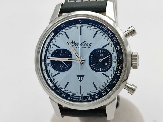 BREITLING Top Time A23311 7329452 Automatic Blue Dial Men's Watch