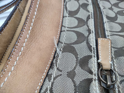 COACH Signature Shoulder Bag/Pouch Set of 3