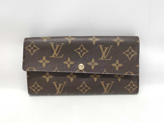 LOUIS VUITTON Monogram Portefeuille Sarah Wallet