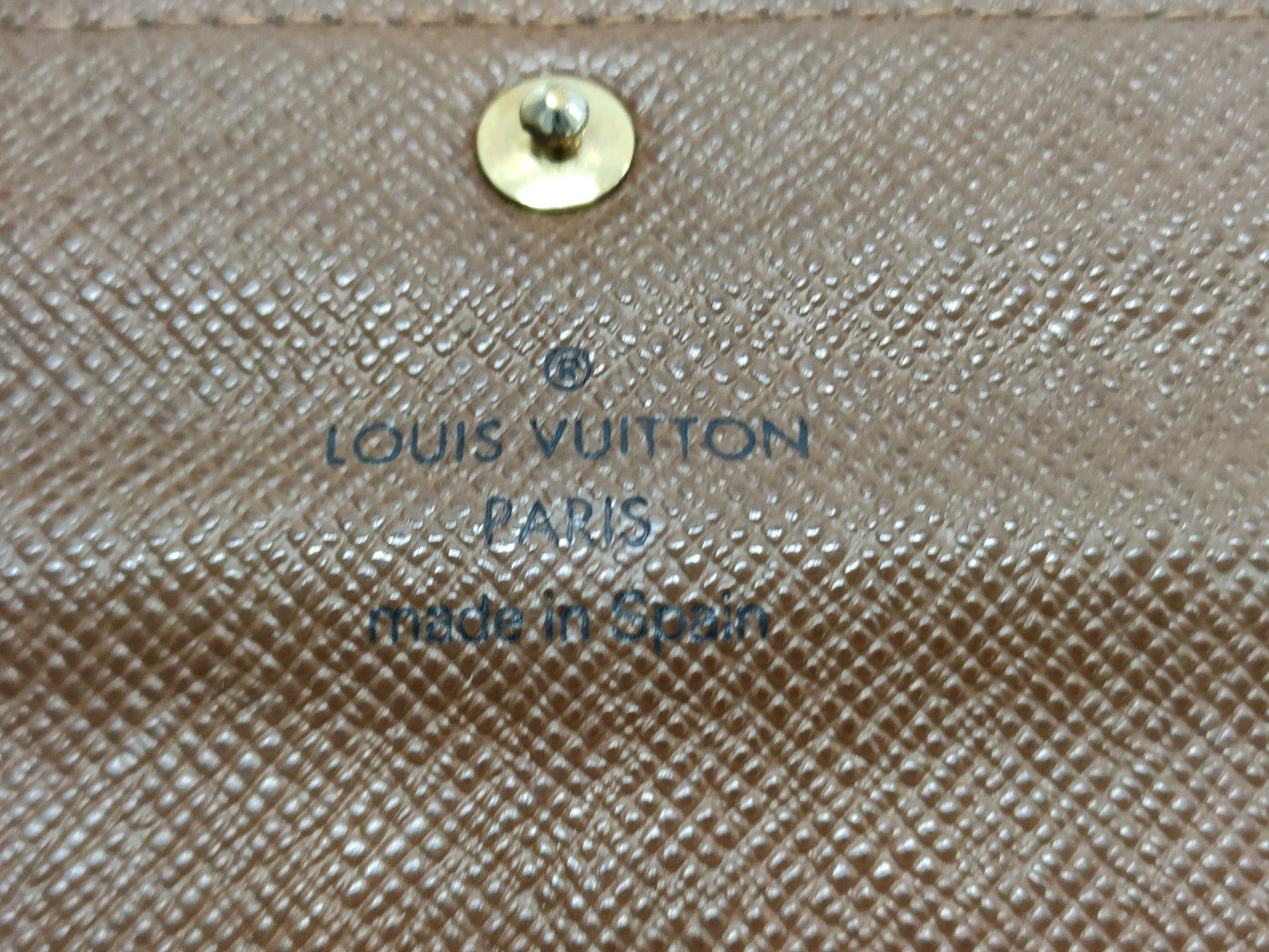 LOUIS VUITTON Monogram Portefeuille Sarah Wallet