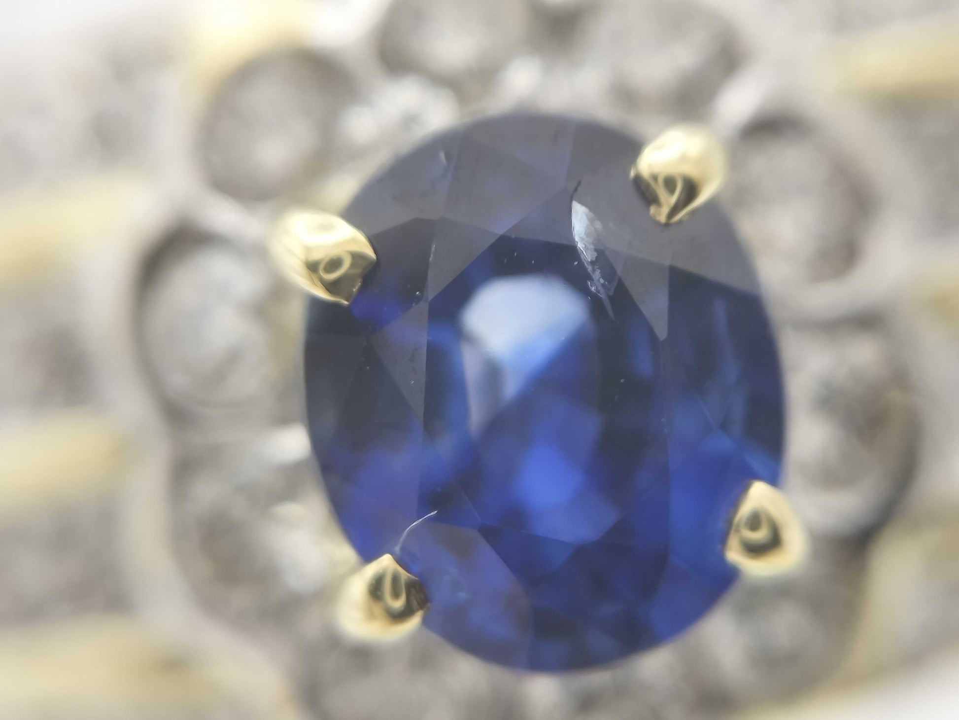S0.88ct/0.20ct D0.70ct K18 6.6g Ring 