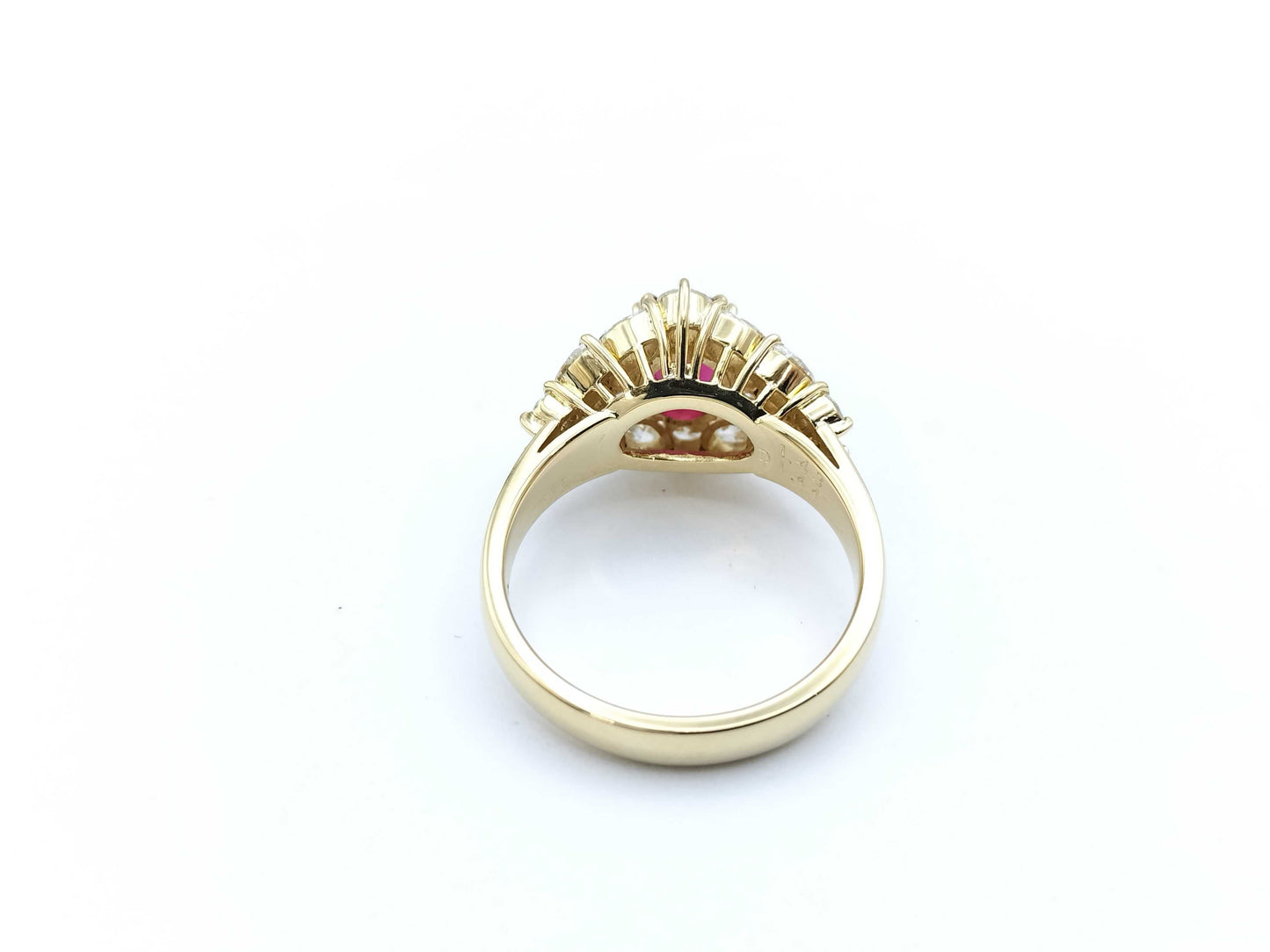 R1.43ct D1.44ct K18 7.5g Ring 