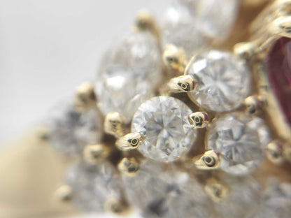 R1.43ct D1.44ct K18 7.5g Ring 