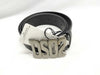 Dsquared tag belt/logo hardware belt