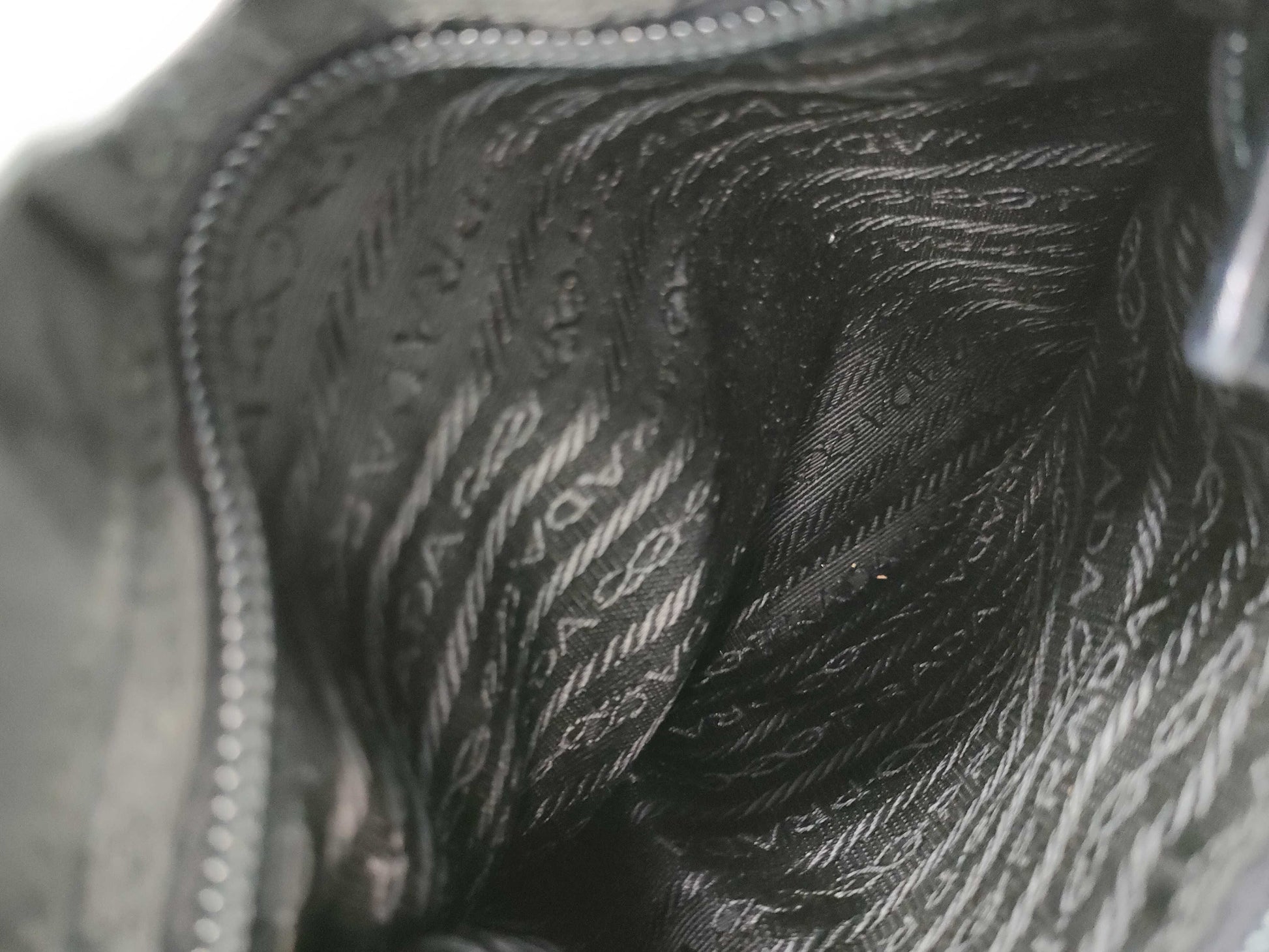 PRADA nylon backpack, black