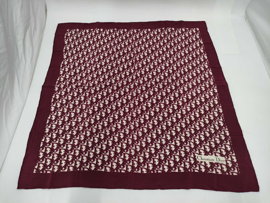 Dior Trotter Pattern Scarf 