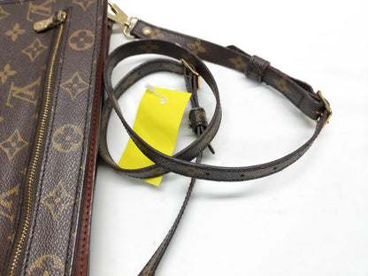 LOUIS VUITTON 883FC Monogram Enghien/Vintage/3-Digit Serial Number Shoulder Bag