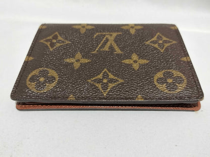LOUIS VUITTON Monogram Card Case, Card Case, Pass Case, Business Card Case