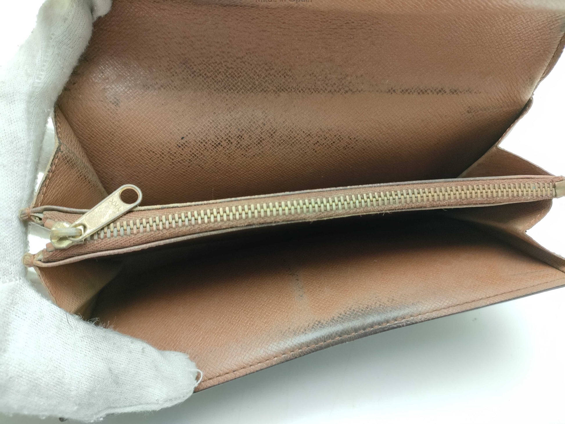 LOUIS VUITTON Monogram/Damier/Epi/Portefeuille Sarah/Porte Monnaie Carte Credit 3-piece Wallet