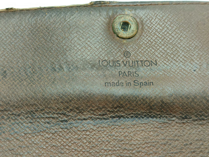 LOUIS VUITTON Monogram/Damier/Epi/Portefeuille Sarah/Porte Monnaie Carte Credit 3-piece Wallet