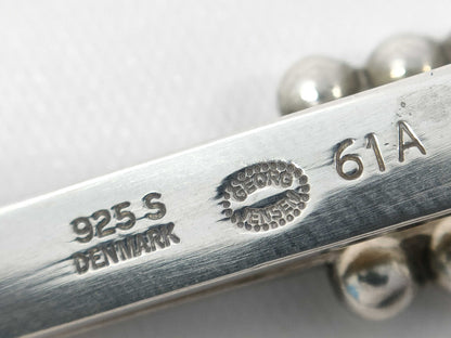 Georg Jensen Tie Clip 61A 10.2g Tie Clip/Cufflinks
