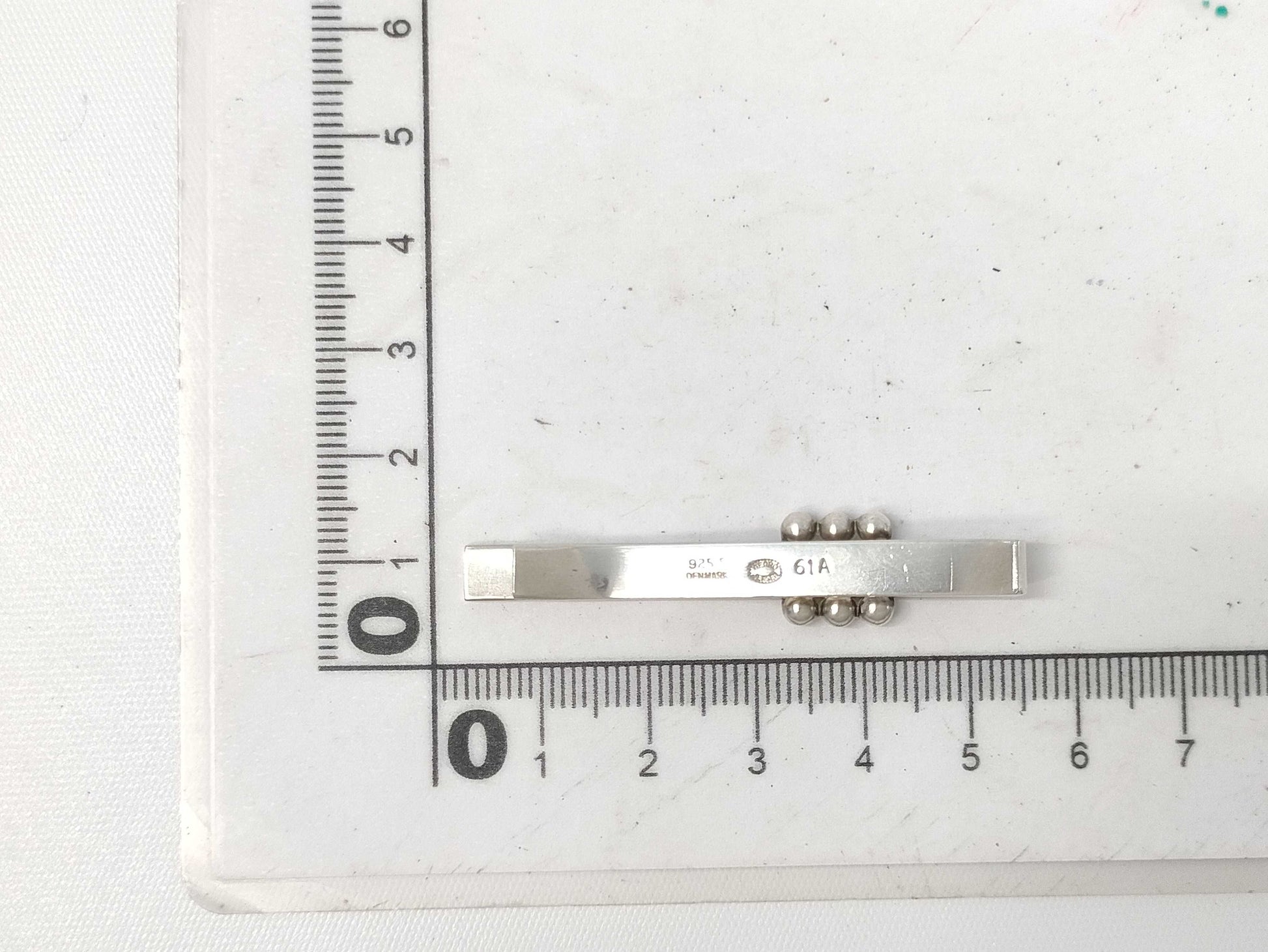 Georg Jensen Tie Clip 61A 10.2g Tie Clip/Cufflinks