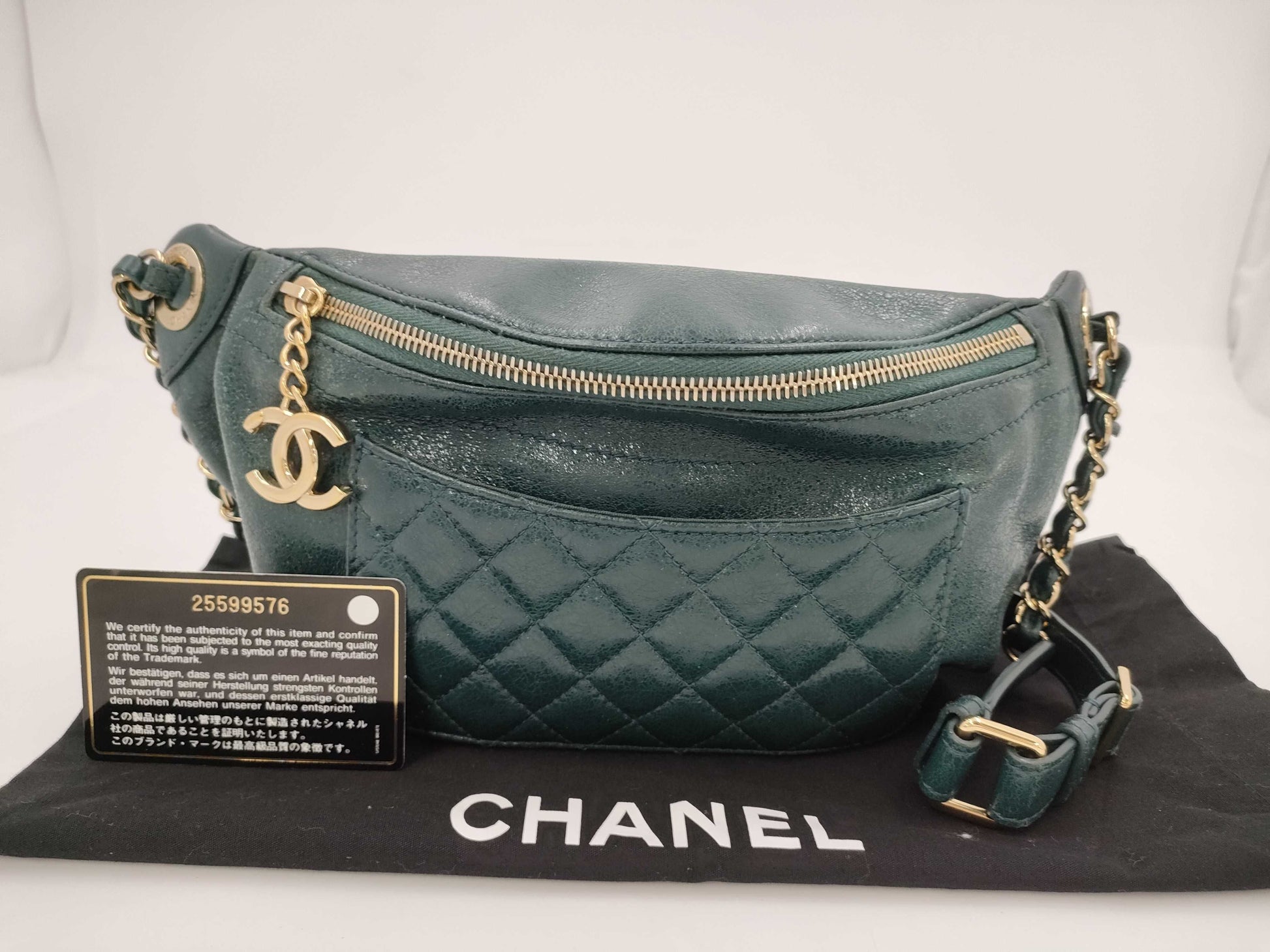CHANEL Matelasse Body Bag/Waist Bag