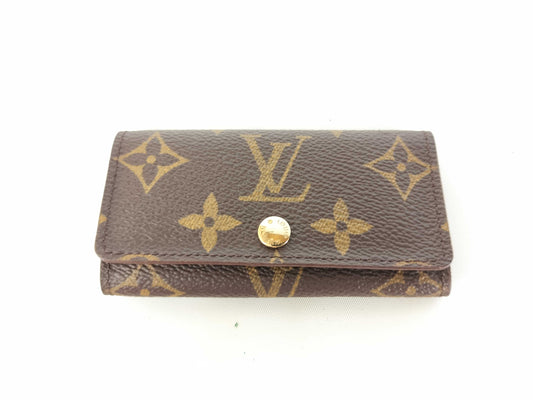 LOUIS VUITTON SD1929 Monogram M62631 Multicle 4 Key Case/Key Holder