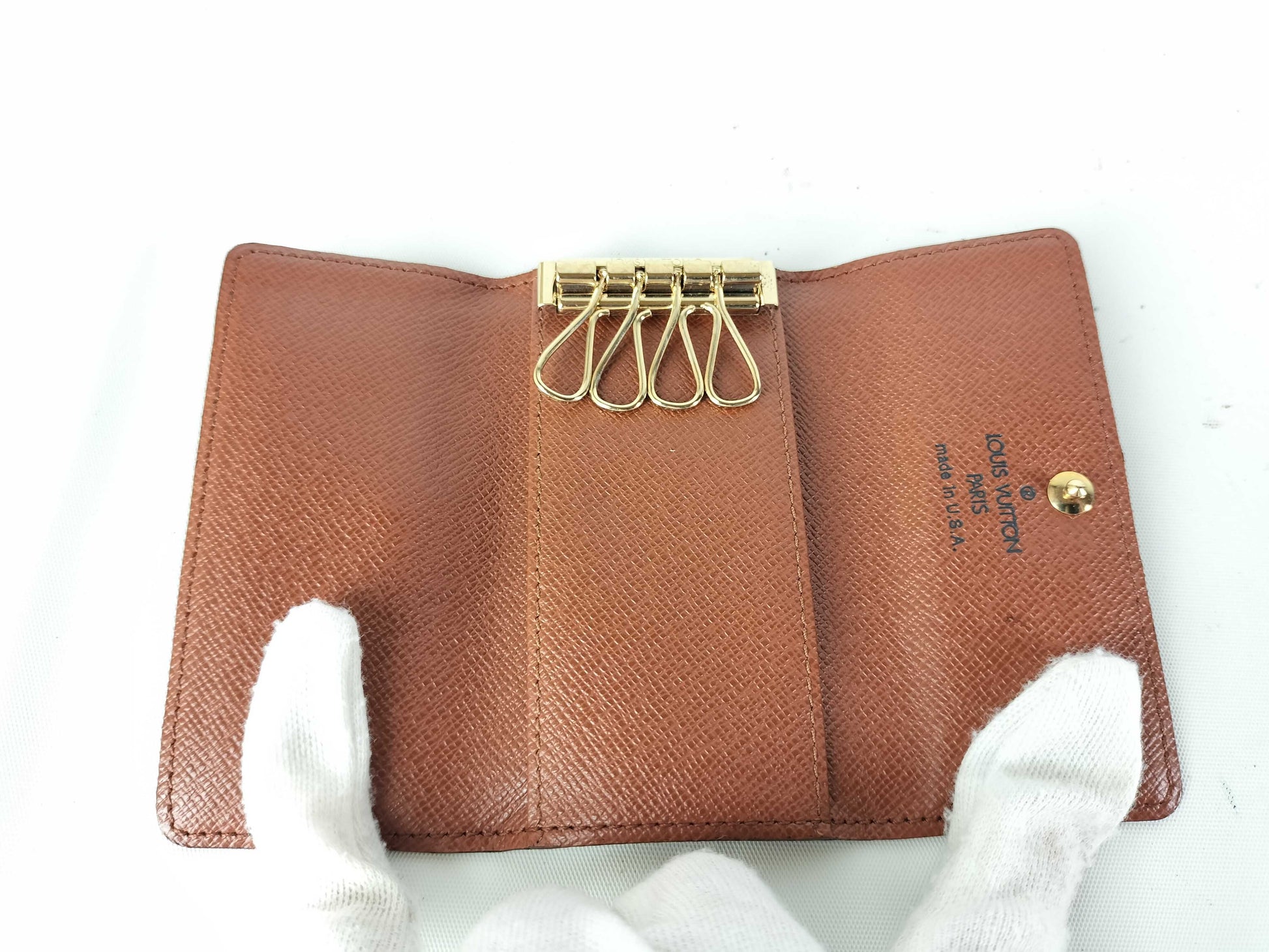 LOUIS VUITTON SD1929 Monogram M62631 Multicle 4 Key Case/Key Holder