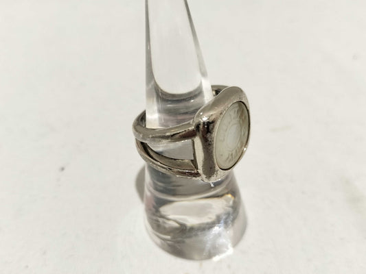 HERMES Corozo Ring/Shell/Large Scuffs Ring