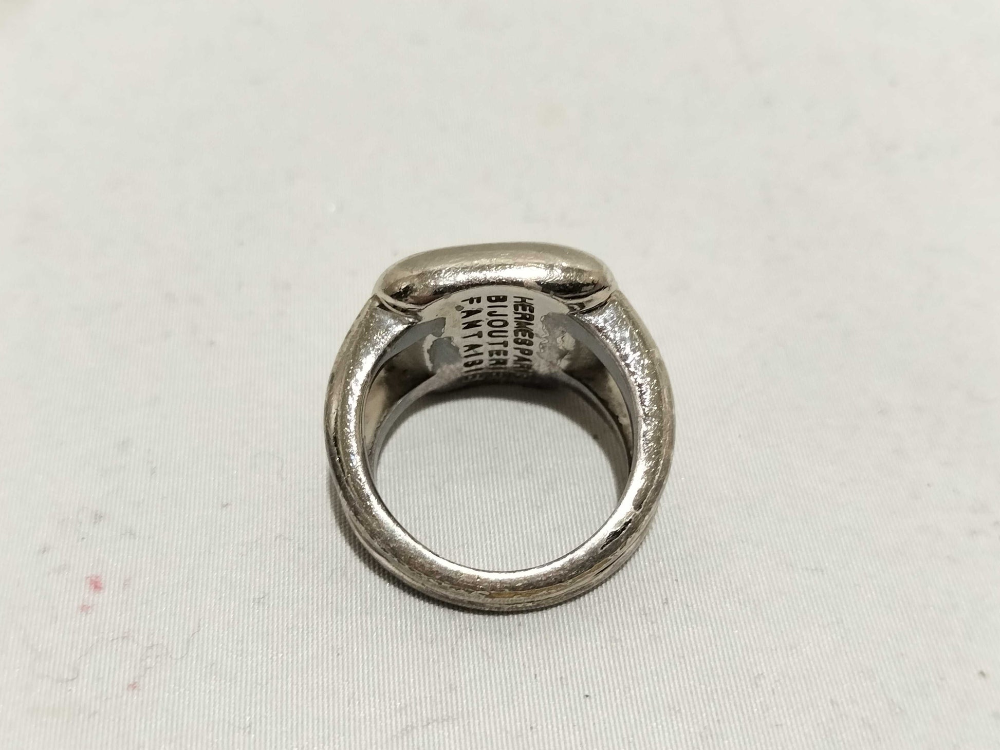 HERMES Corozo Ring/Shell/Large Scuffs Ring
