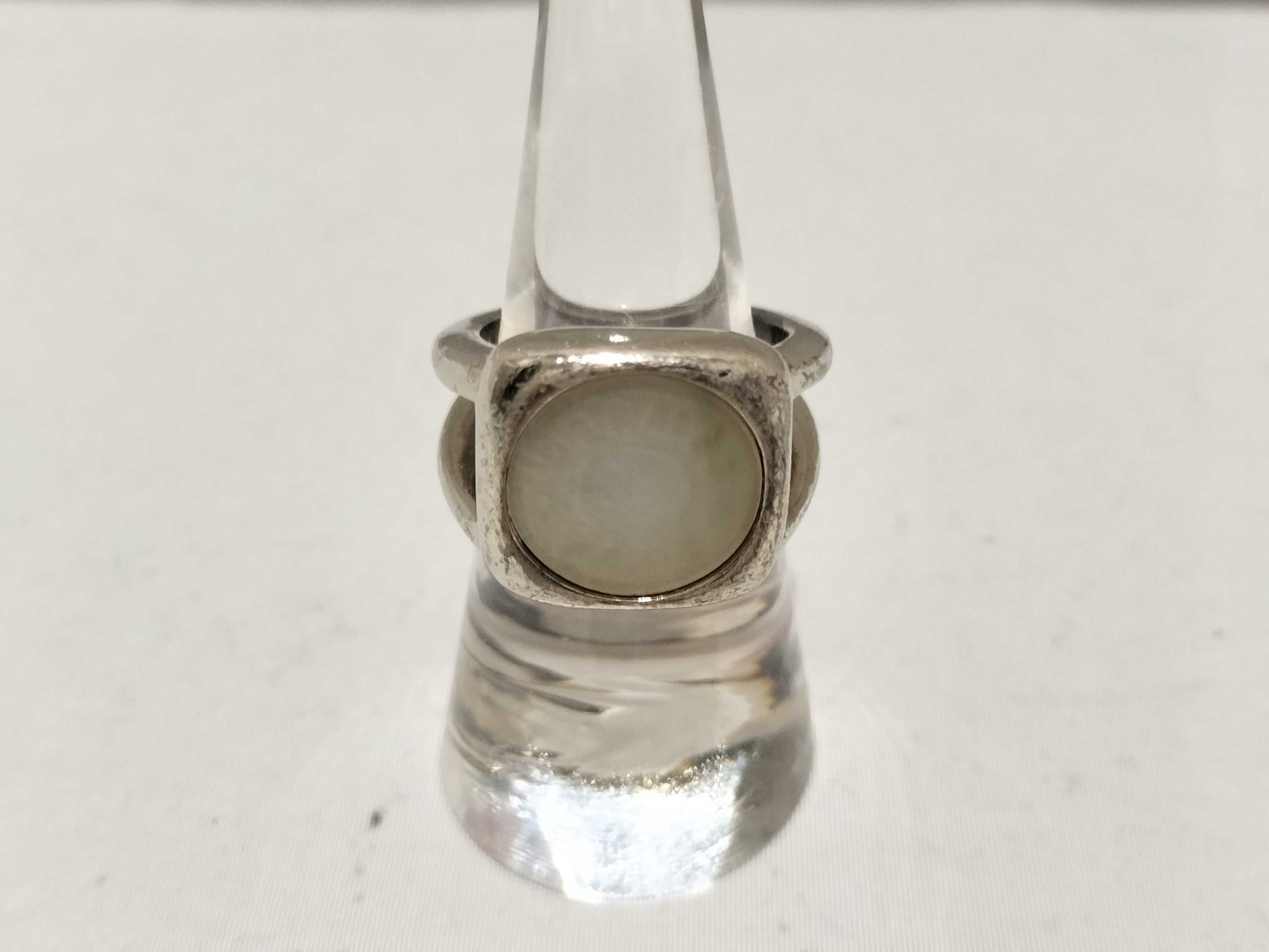 HERMES Corozo Ring/Shell/Large Scuffs Ring
