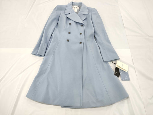 Rene double long coat blue coat