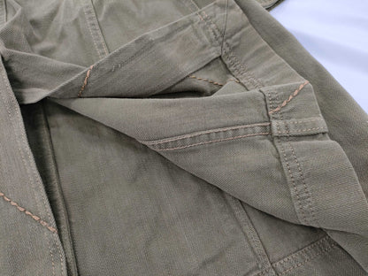 Dior denim coat khaki coat