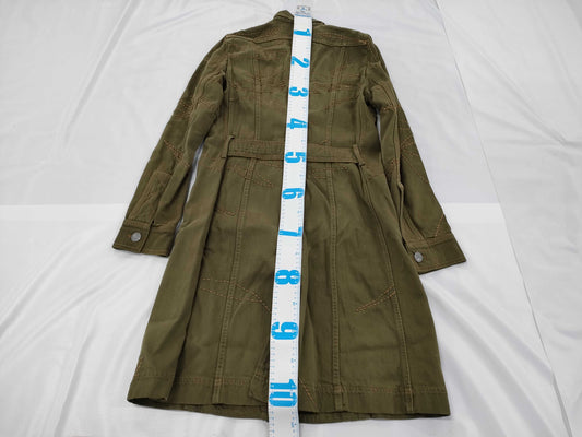 Dior denim coat khaki coat