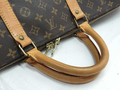 LOUIS VUITTON TH 0946 Monogram Keepall Bandouliere 60 Boston Bag