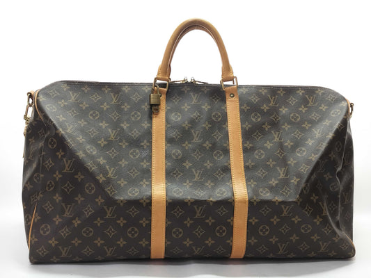 LOUIS VUITTON TH 0946 Monogram Keepall Bandouliere 60 Boston Bag