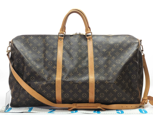LOUIS VUITTON TH 0946 Monogram Keepall Bandouliere 60 Boston Bag