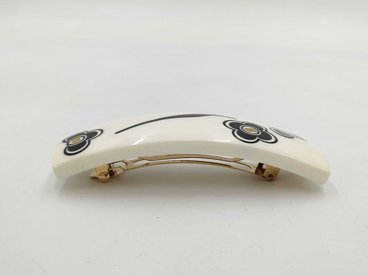 CHANEL Camellia Pla Barrette Hair Accessory