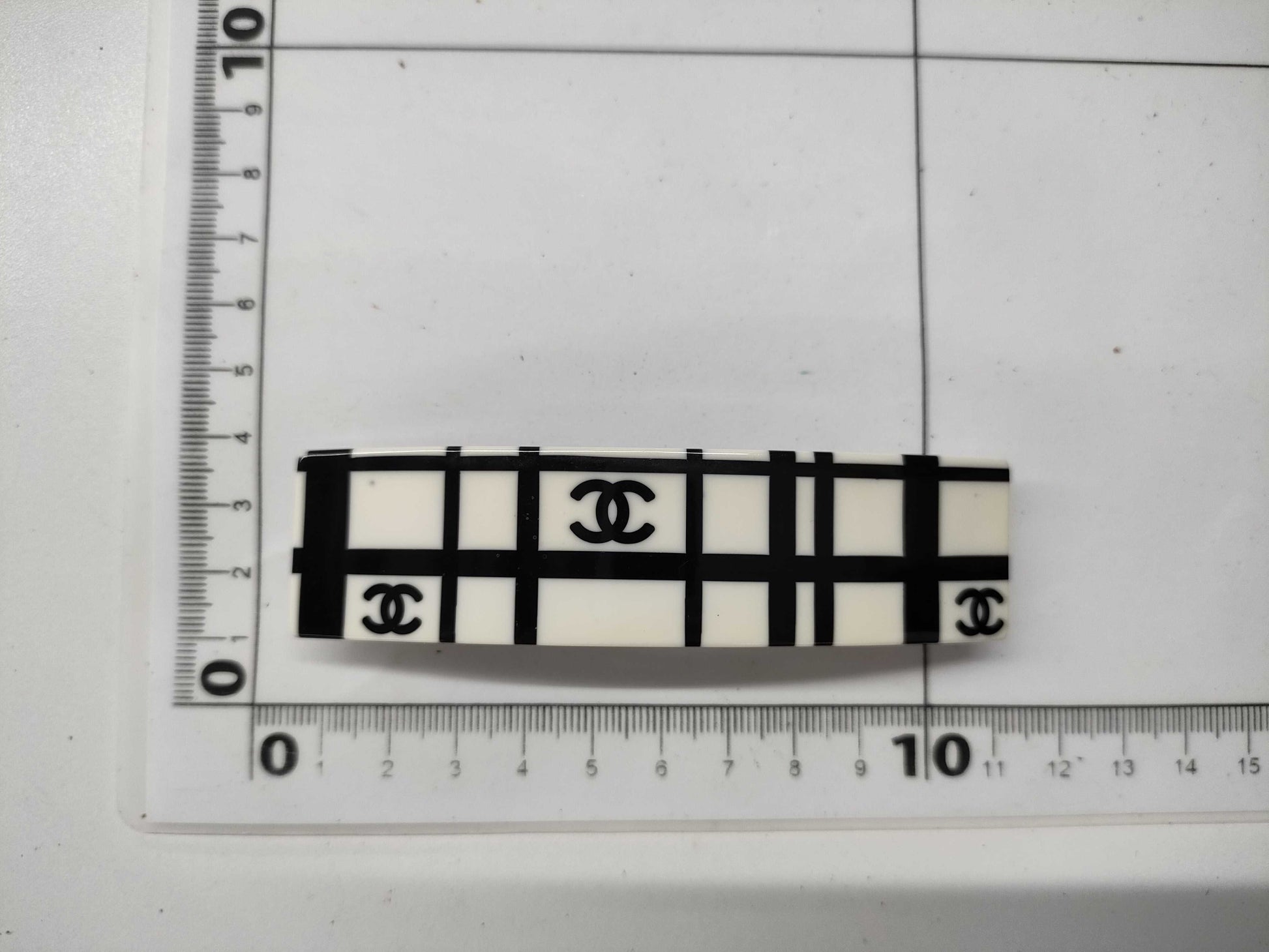 CHANEL 05P Check Coco Barrette Other Accessories