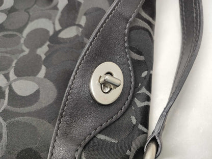 COACH Signature Coach Bags with Leather Shoulder Bag
