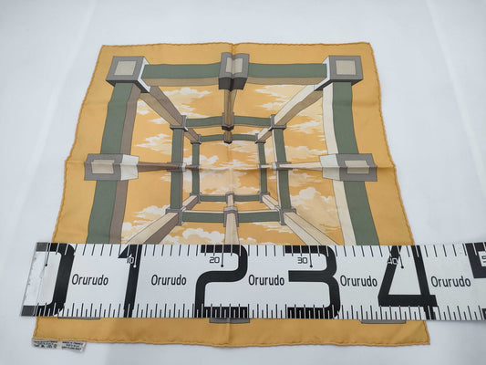 HERMES Carré 45 A.M.CASSANDRE Scarf