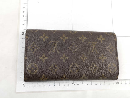 LOUIS VUITTON Monogram M61217 Portefeuille International Wallet