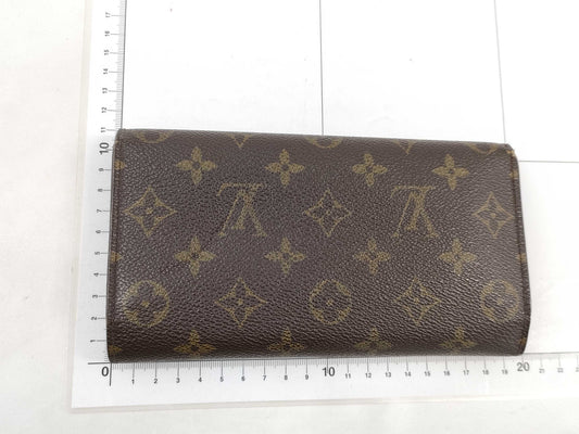 LOUIS VUITTON Monogram M61217 Portefeuille International Wallet