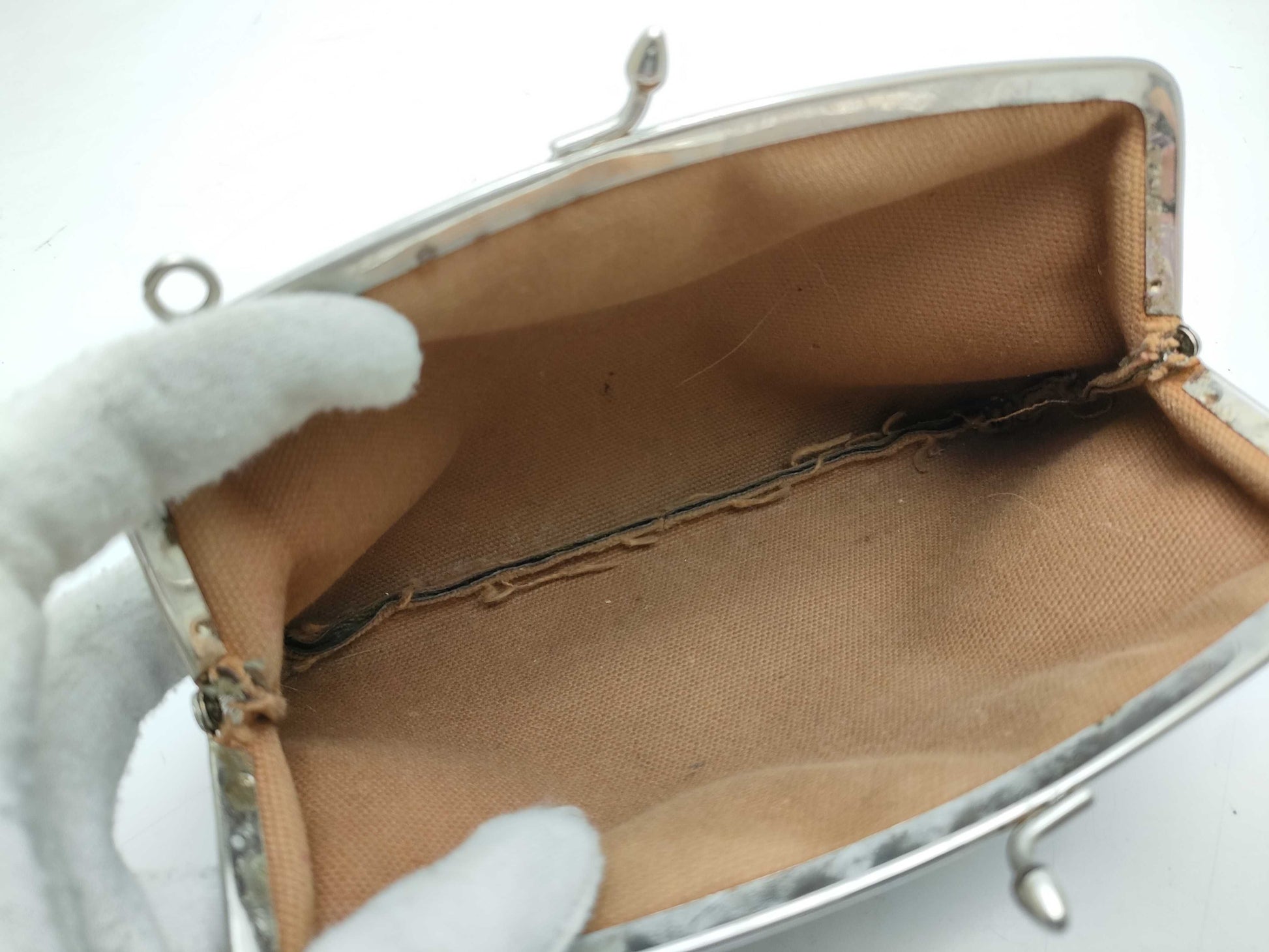 LOUIS VUITTON Monogram USA-Made Bucket with Clasp Pouch Only