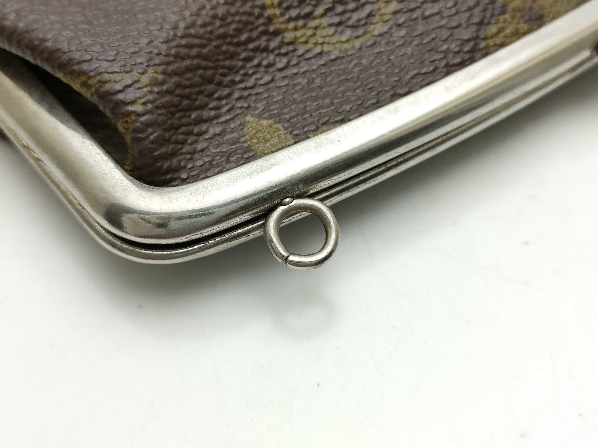 LOUIS VUITTON Monogram USA-Made Bucket with Clasp Pouch Only