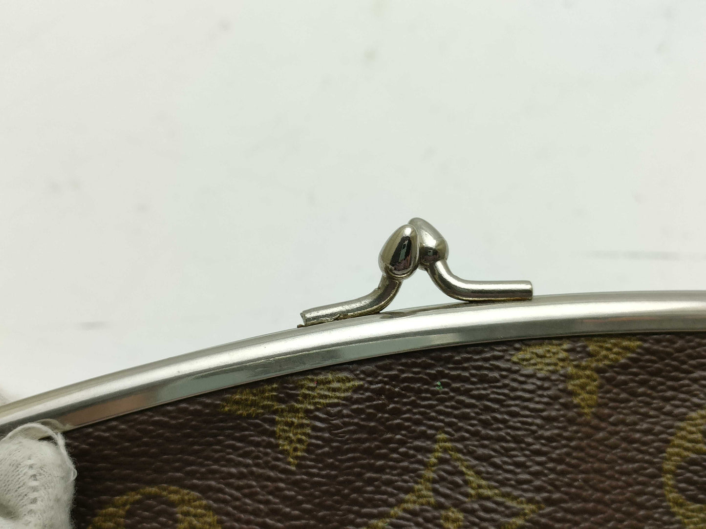 LOUIS VUITTON Monogram USA-Made Bucket with Clasp Pouch Only