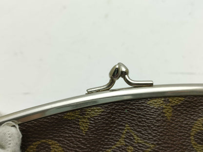 LOUIS VUITTON Monogram USA-Made Bucket with Clasp Pouch Only
