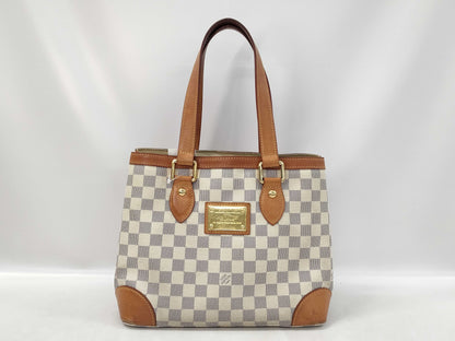 LOUIS VUITTON Damier Azur N51207 Hampstead PM Tote Bag